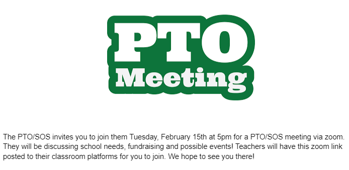 PTO/SOS Meeting