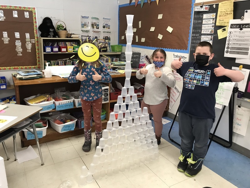 3rd cup stacking